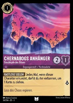 Chernabogs Anhänger - Geschöpfe des Bösen