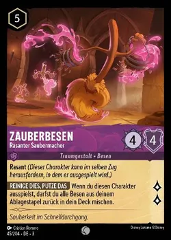 Zauberbesen - Rasanter Saubermacher