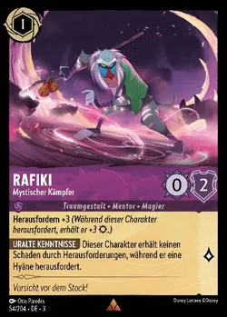 Rafiki - Mystischer Kämpfer