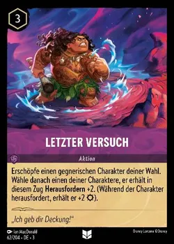 Letzter Versuch