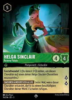Helga Sinclair - Femme Fatale