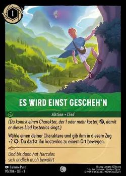 Es wird einst gescheh'n