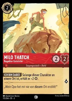 Milo Thatch - Begabter Gelehrter