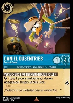 Daniel Düsentrieb - Technikfreak