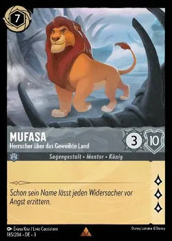 Mufasa - Herrscher über das Geweihte Land
