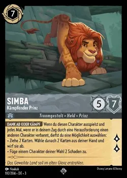 Simba - Kämpfender Prinz