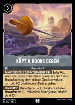 Käpt'n Hooks Degen