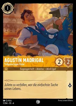 Agustín Madrigal - Tollpatschiger Vater