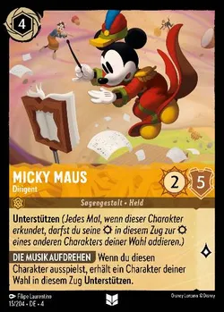 Micky Maus - Dirigent