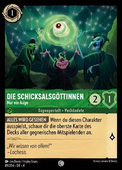 Die Schicksalsgöttinnen - Nur ein Auge