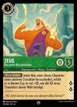 Zeus - Der geölte Blitz persönlich