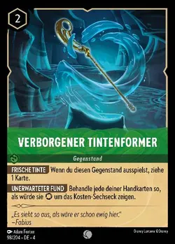 Verborgener Tintenformer