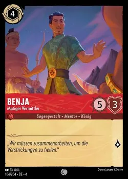 Benja - Mutiger Vermittler