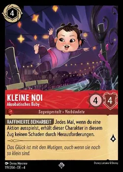 Kleine Noi - Akrobatisches Baby