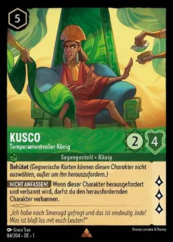 Kusco - Temperamentvoller König