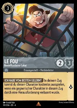 Le Fou - Beeinflussbarer Lakai