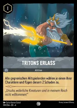 Tritons Erlass