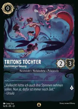 Tritons Töchter - Unstimmiger Gesang