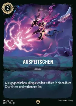 Auspeitschen
