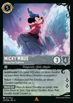Micky Maus - Verspielter Zauberer