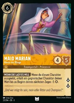 Maid Marian - Herrin der Ränge