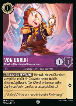 Von Unruh - Uhralter Wächter des Illuminariums