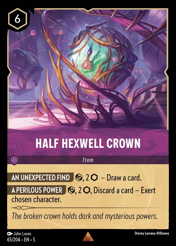 Half Hexwell Crown — Disney Lorcana Item card from Shimmering Skies