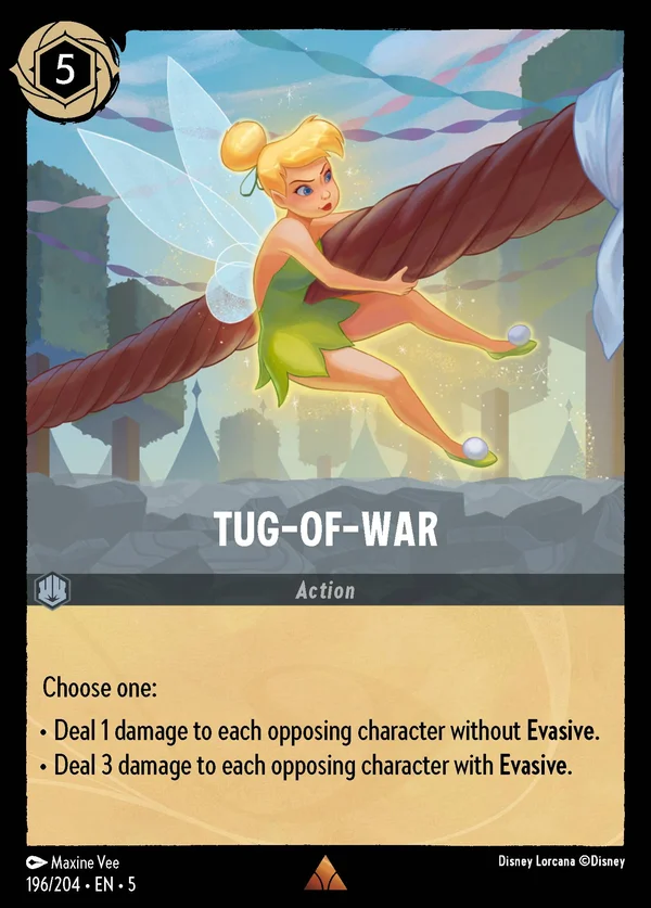 Tug-of-War — Disney Lorcana Action card from Shimmering Skies