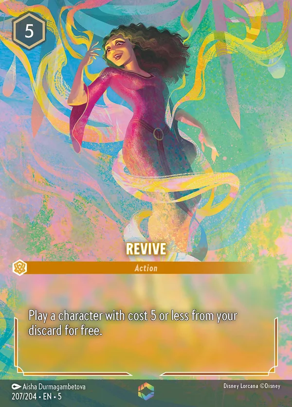 Revive — Disney Lorcana Action card from Shimmering Skies