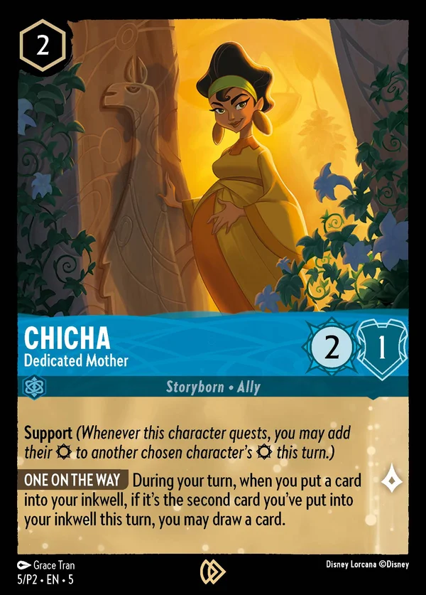 Chicha - Dedicated Mother — Disney Lorcana Character card from Shimmering Skies