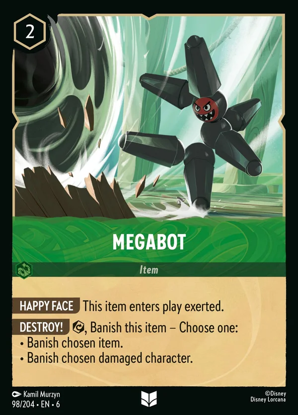 MegaBot — Disney Lorcana Item card from Azurite Sea