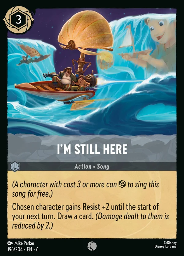 I'm Still Here — Disney Lorcana Action card from Azurite Sea