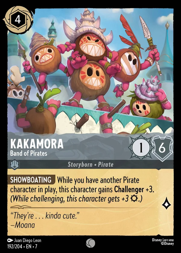 Kakamora - Band of Pirates — Disney Lorcana Character card from Archazia's Island