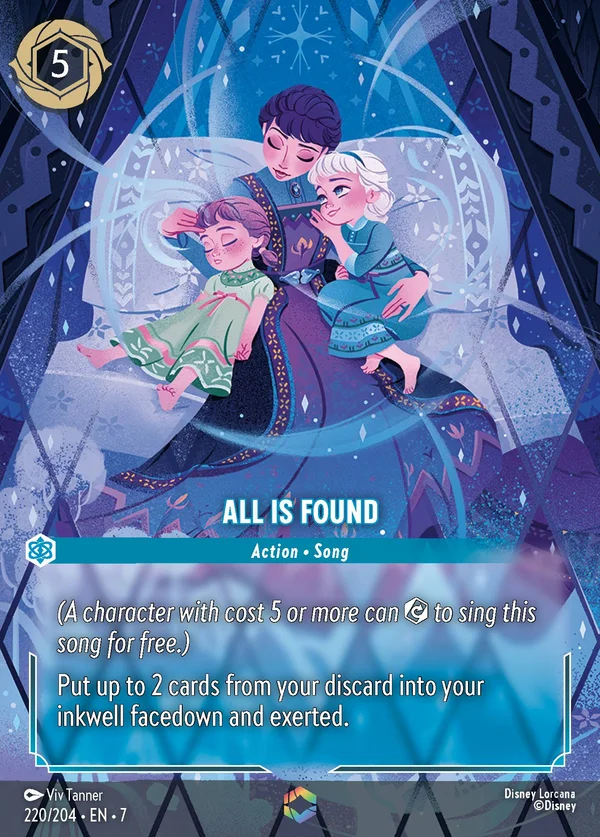 All Is Found — Disney Lorcana Action card from Archazia's Island