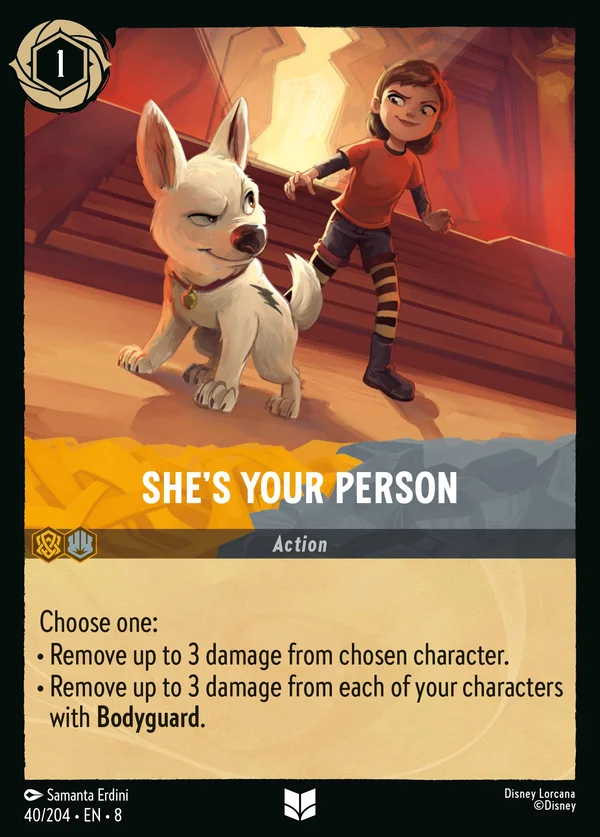 She's Your Person — Disney Lorcana Action card from The Reign of Jafar