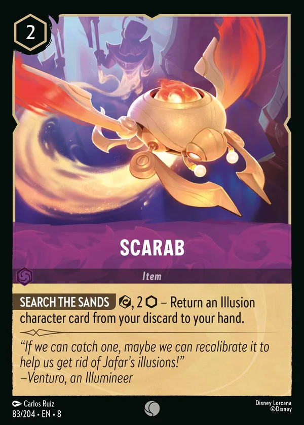 Scarab — Disney Lorcana Item card from The Reign of Jafar