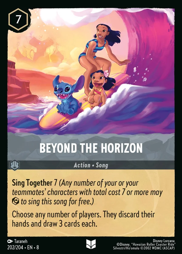 Beyond the Horizon — Disney Lorcana Action card from The Reign of Jafar