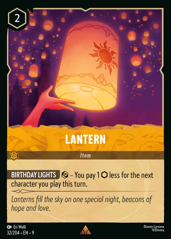 Lantern — Disney Lorcana Item card from Fabled