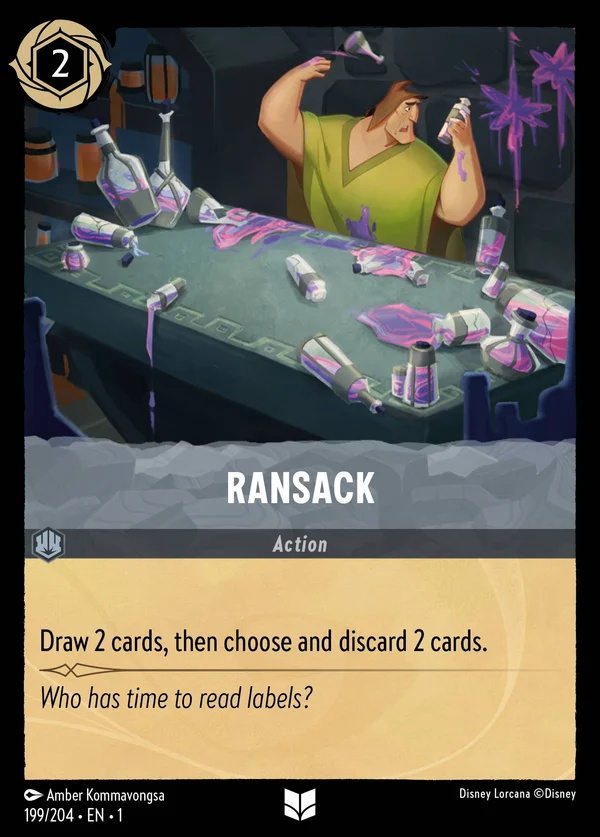 Ransack — Disney Lorcana Action card from The First Chapter