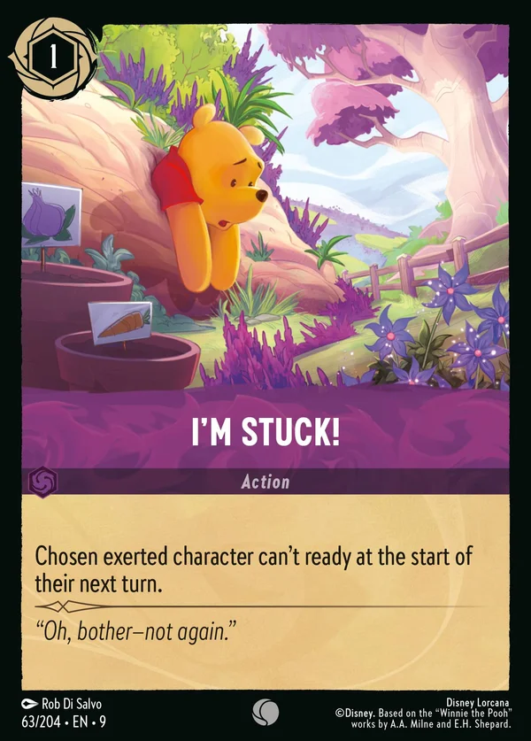 I'm Stuck! — Disney Lorcana Action card from Fabled