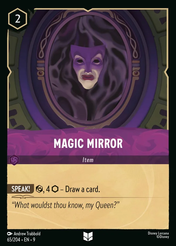Magic Mirror — Disney Lorcana Item card from Fabled