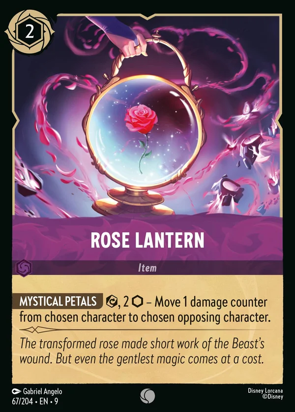 Rose Lantern — Disney Lorcana Item card from Fabled