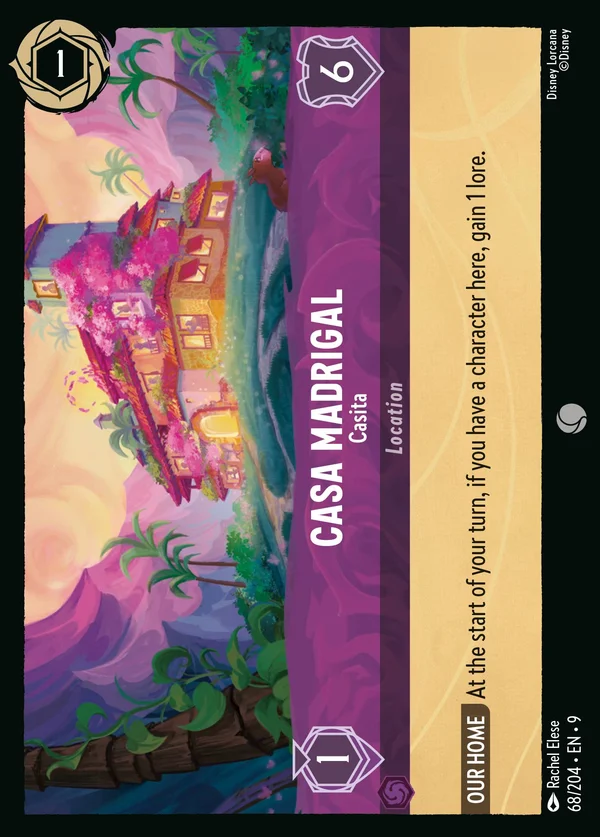 Casa Madrigal - Casita — Disney Lorcana Location card from Fabled