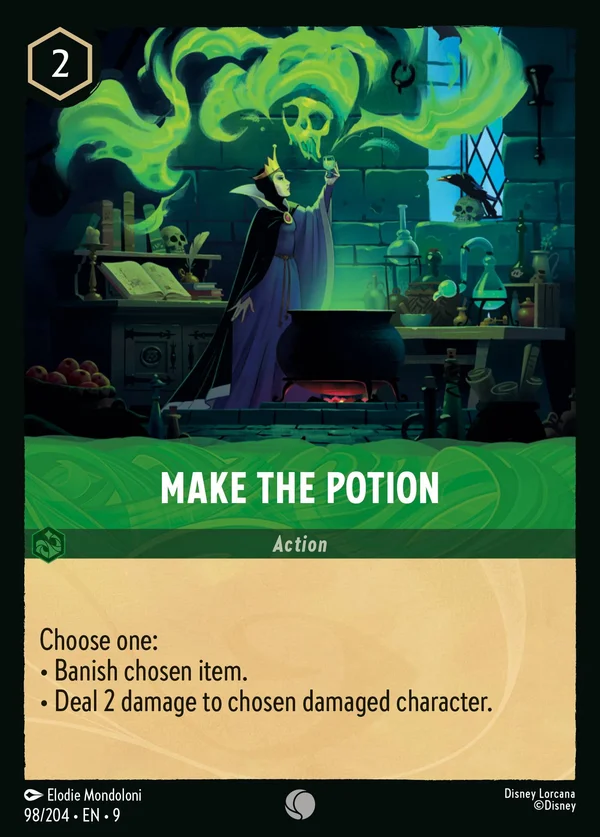Make the Potion — Disney Lorcana Action card from Fabled