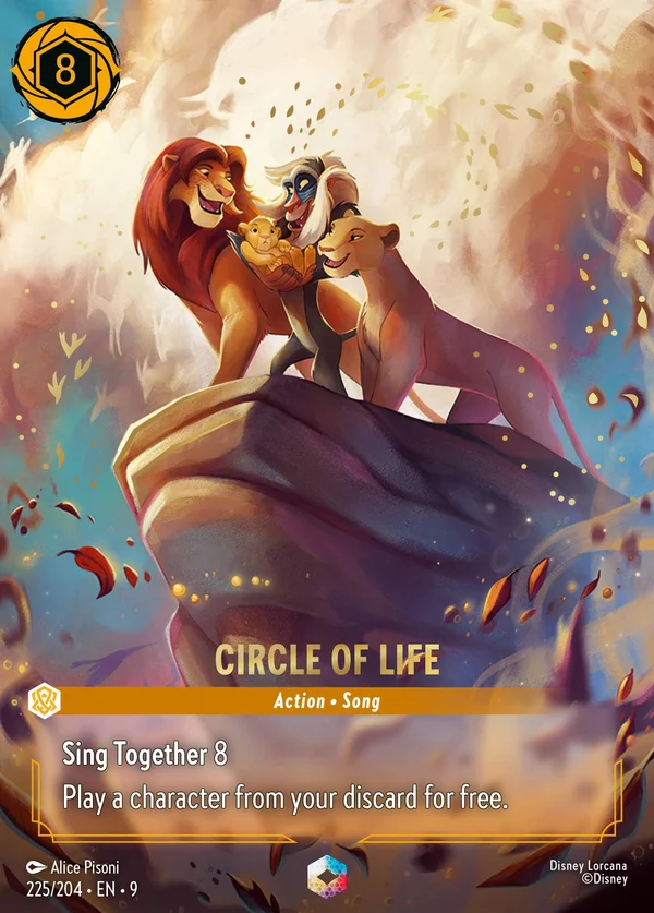 Circle of Life — Disney Lorcana Action card from Fabled