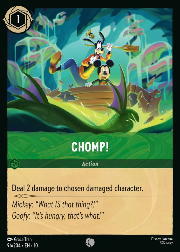 Chomp! — Disney Lorcana Action card from Whispers in the Well