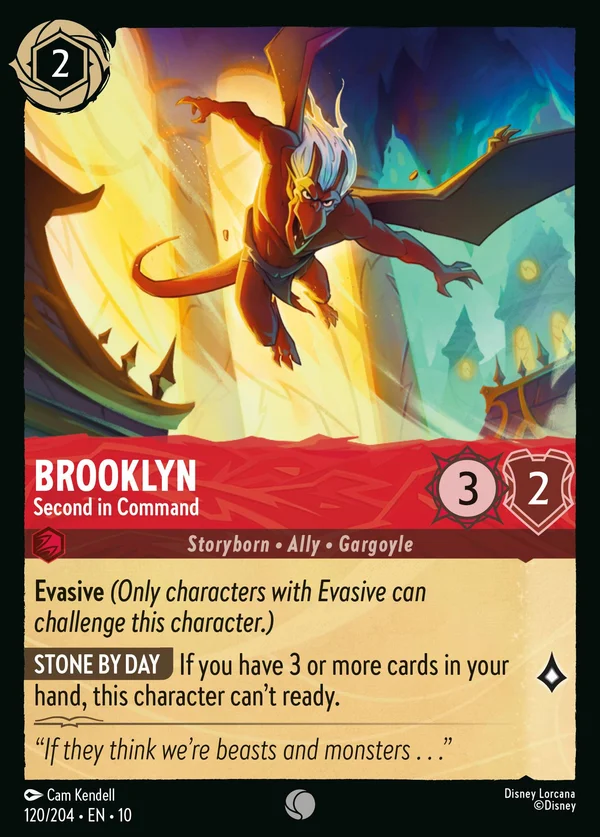 Brooklyn - Second in Command — Disney Lorcana Character card from Whispers in the Well