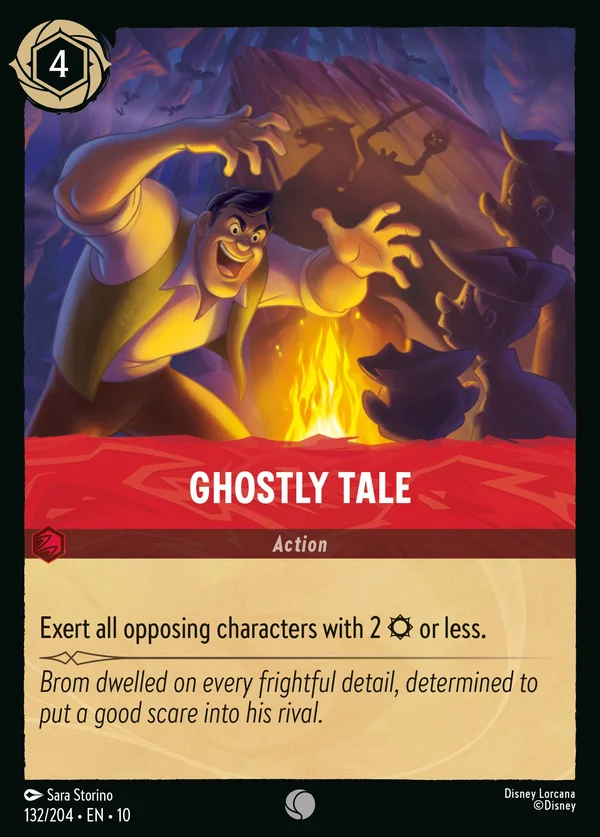 Ghostly Tale — Disney Lorcana Action card from Whispers in the Well