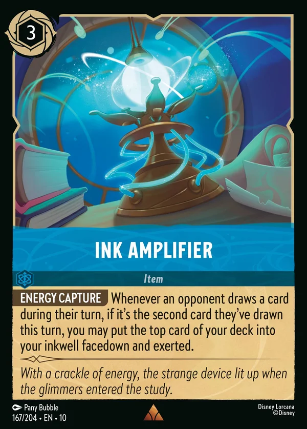 Ink Amplifier — Disney Lorcana Item card from Whispers in the Well