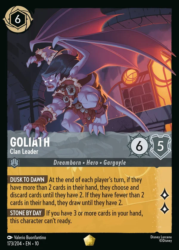 Goliath - Clan Leader — Disney Lorcana Character card from Whispers in the Well